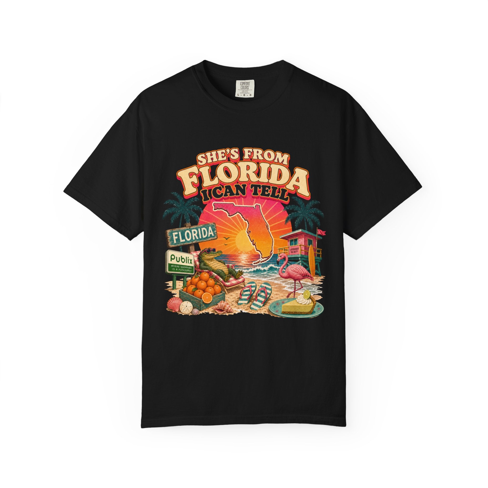 Shes From Florida I Can Tell T Shirt