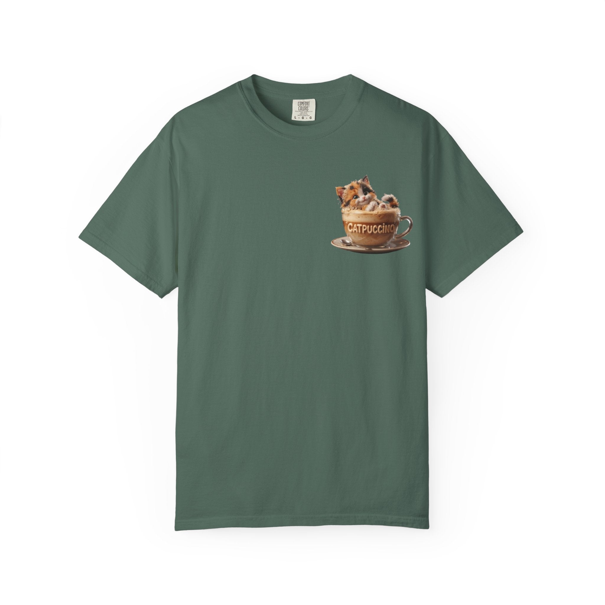 Cat in Cappuccino Cup T Shirt
