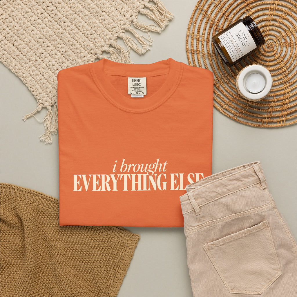 I Brought Everything Else Shirt, Funny Thanksgiving Tee, His and Hers Thanksgiving Shirts, Couples Thanksgiving Outfit, Friendsgiving Tee