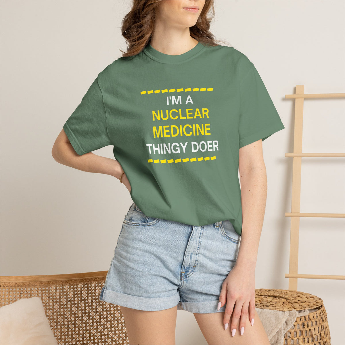 Nuclear Medicine Thingy Doer TShirt Funny Tech Medical Radiology Tee