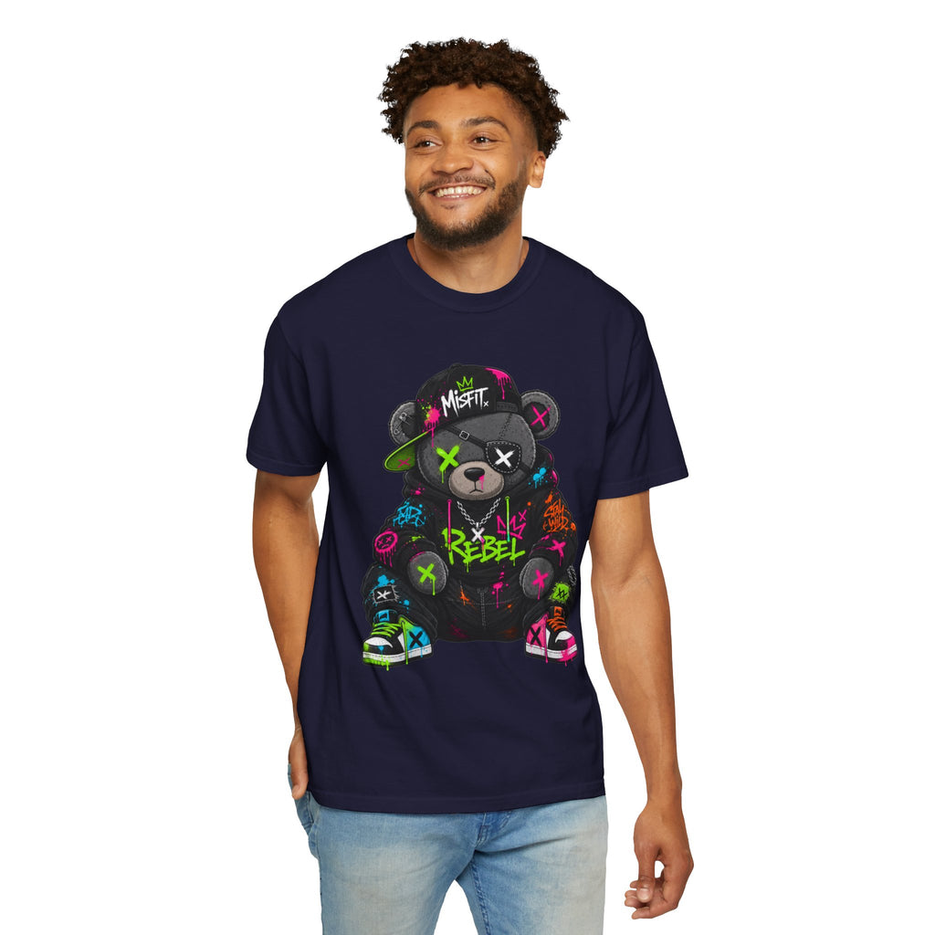 Rebel Graffiti Bear T Shirt
