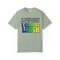 I Call It Lunch T-Shirt Funny Fitness Food Quote Tee