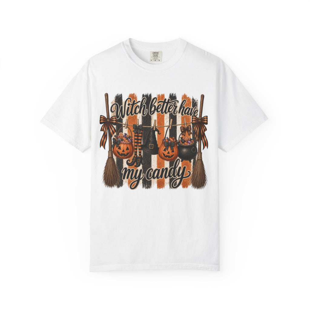 Halloween Witch Tee Witch Better Have My Candy Graphic T Shirt