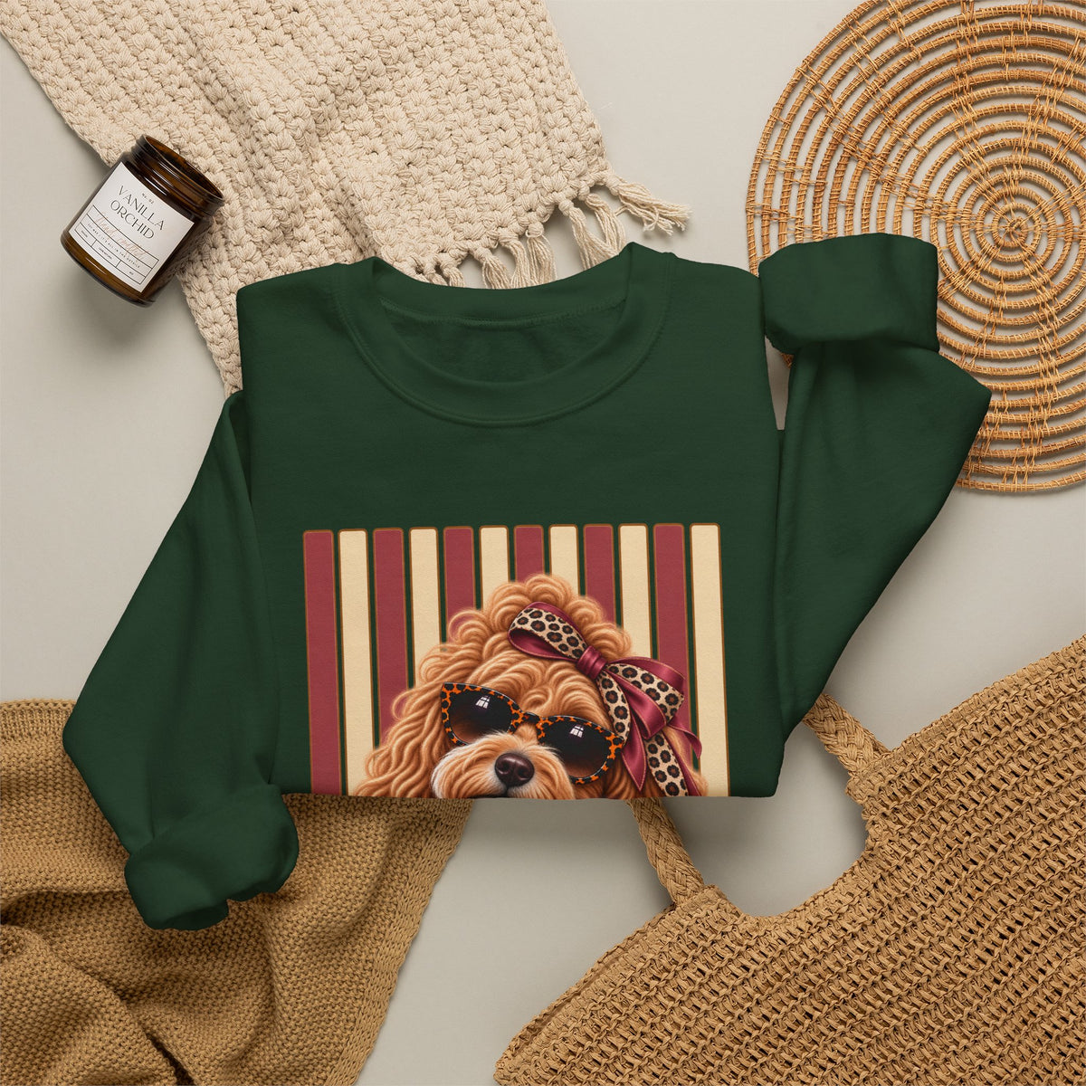 Labradoodle Sweatshirt, Trendy Dog Mom Gift, Sassy Doodle Lover Shirt, Cute Dog Sweatshirt, Artsy Boutique Pet Lover Gift