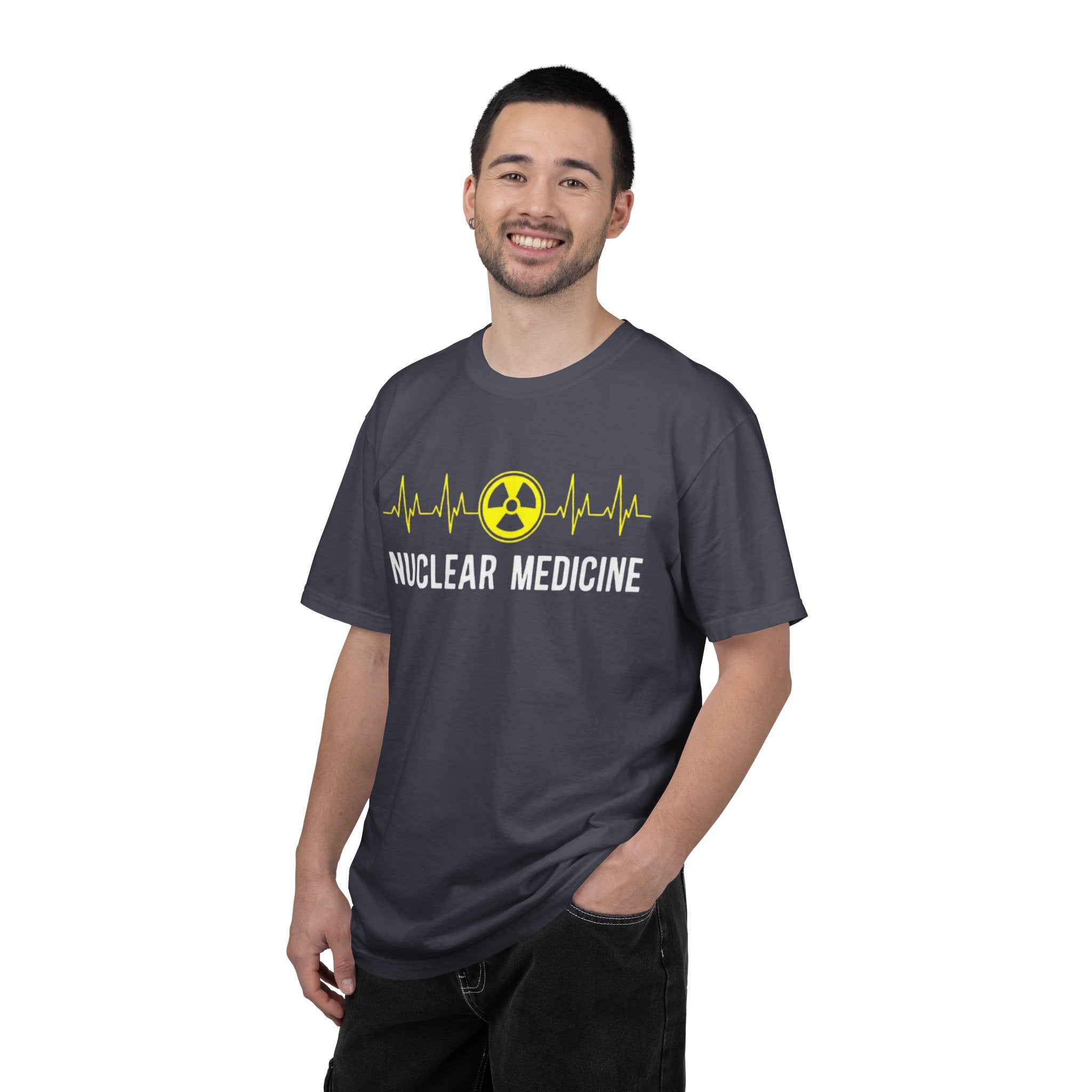 Nuclear Medicine T-Shirt  Radiology Tech ECG Logo Tee