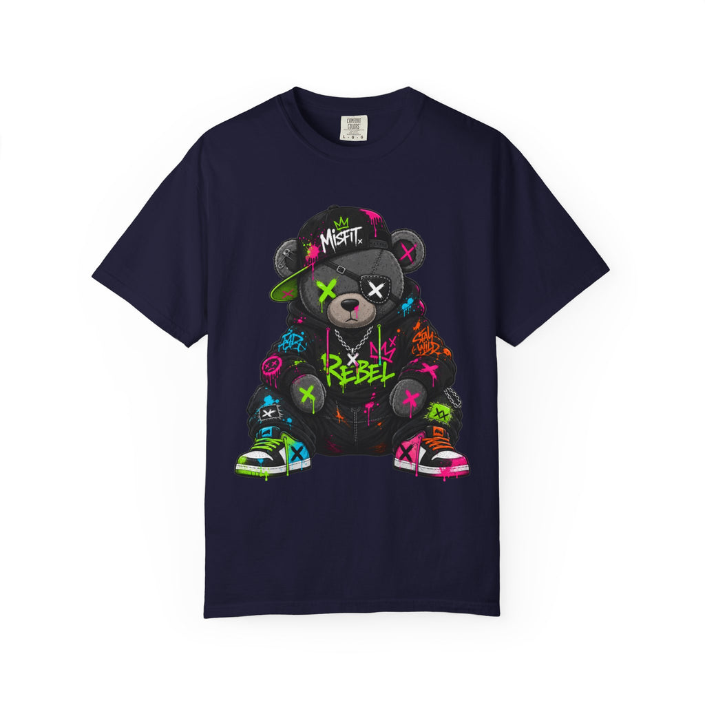 Rebel Graffiti Bear T Shirt