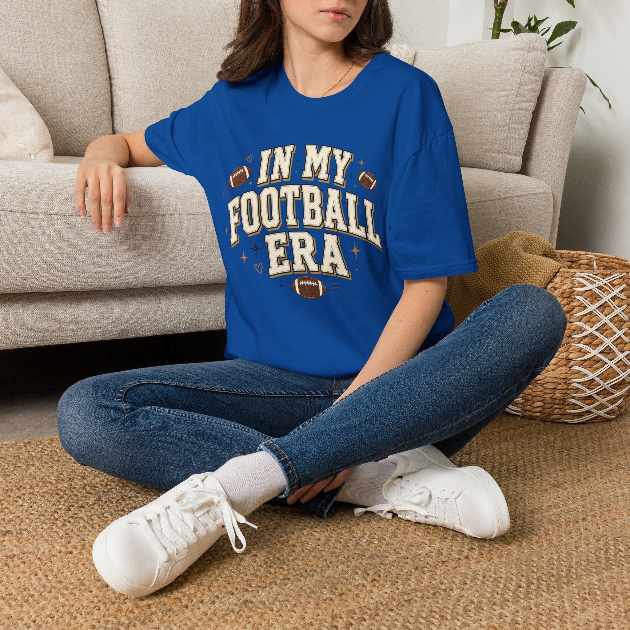 Football Era T Shirt In My Football Era Vintage Fan Tee