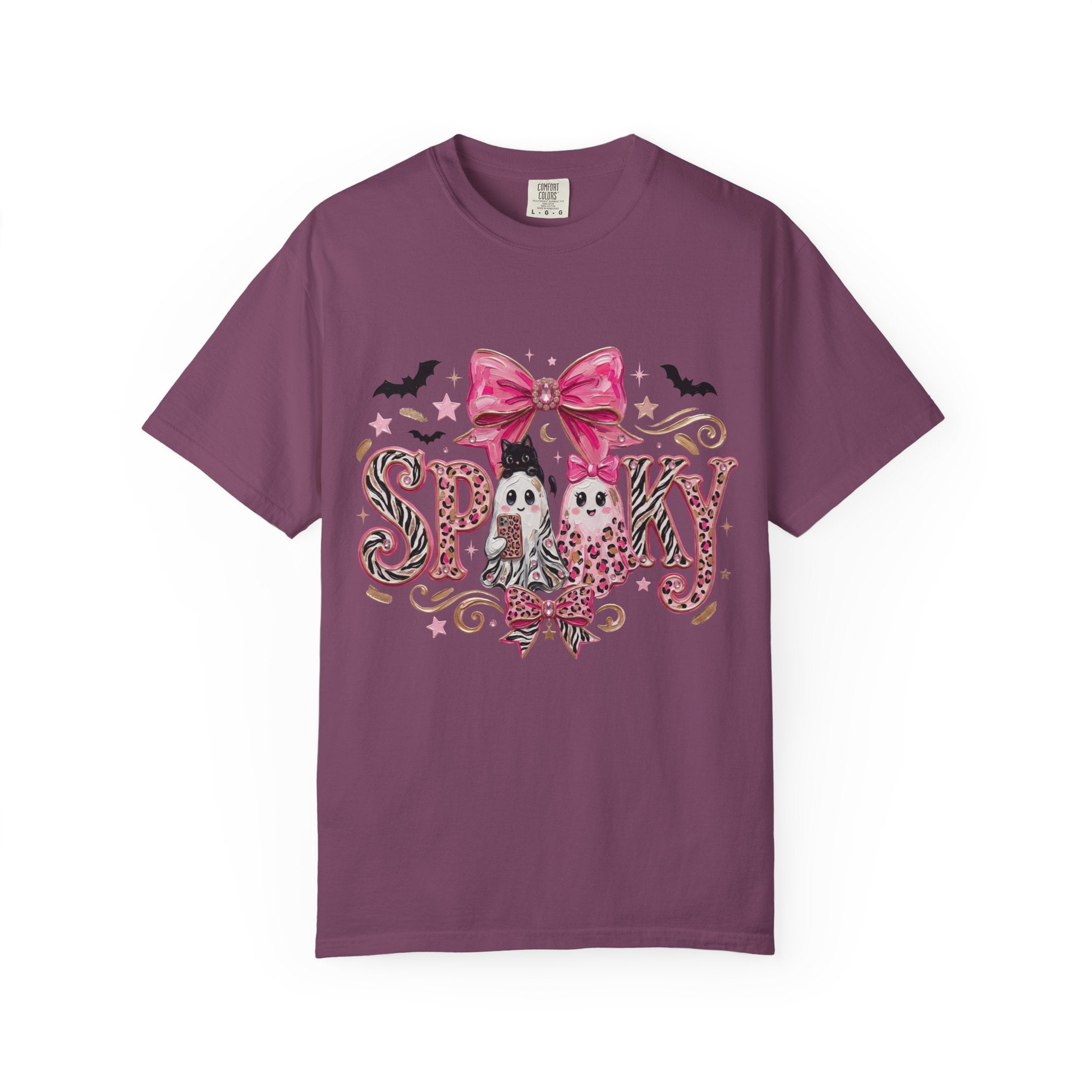 Spooky Pink Skull Tee