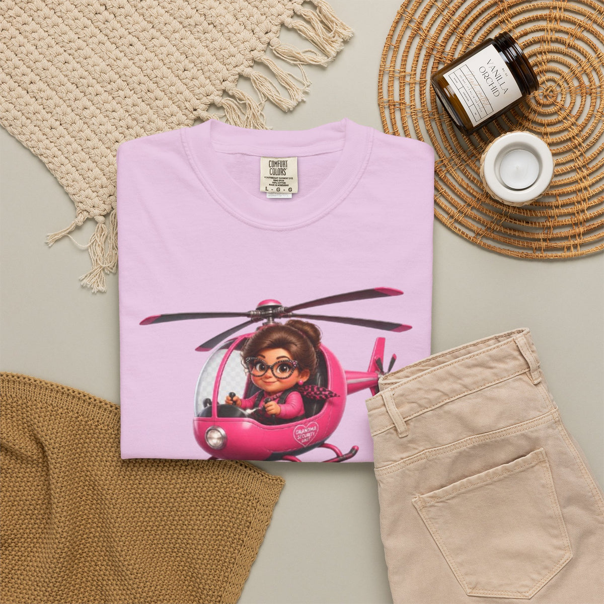 Helicopter Grandma T Shirt Warning Helicopter Grandma Mode Is Always Active