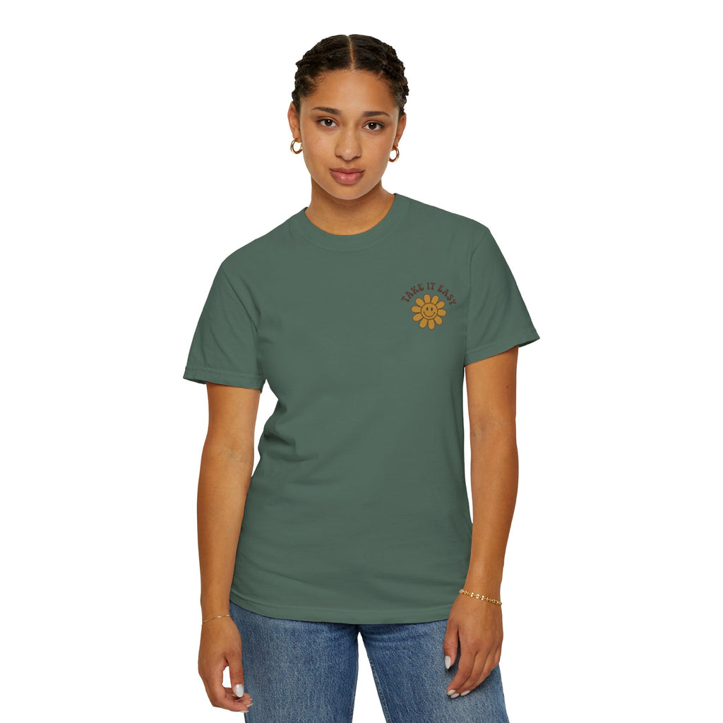 Its Just a Bad Day Not a Bad Life T-Shirt Retro Positive Sunflower Tee