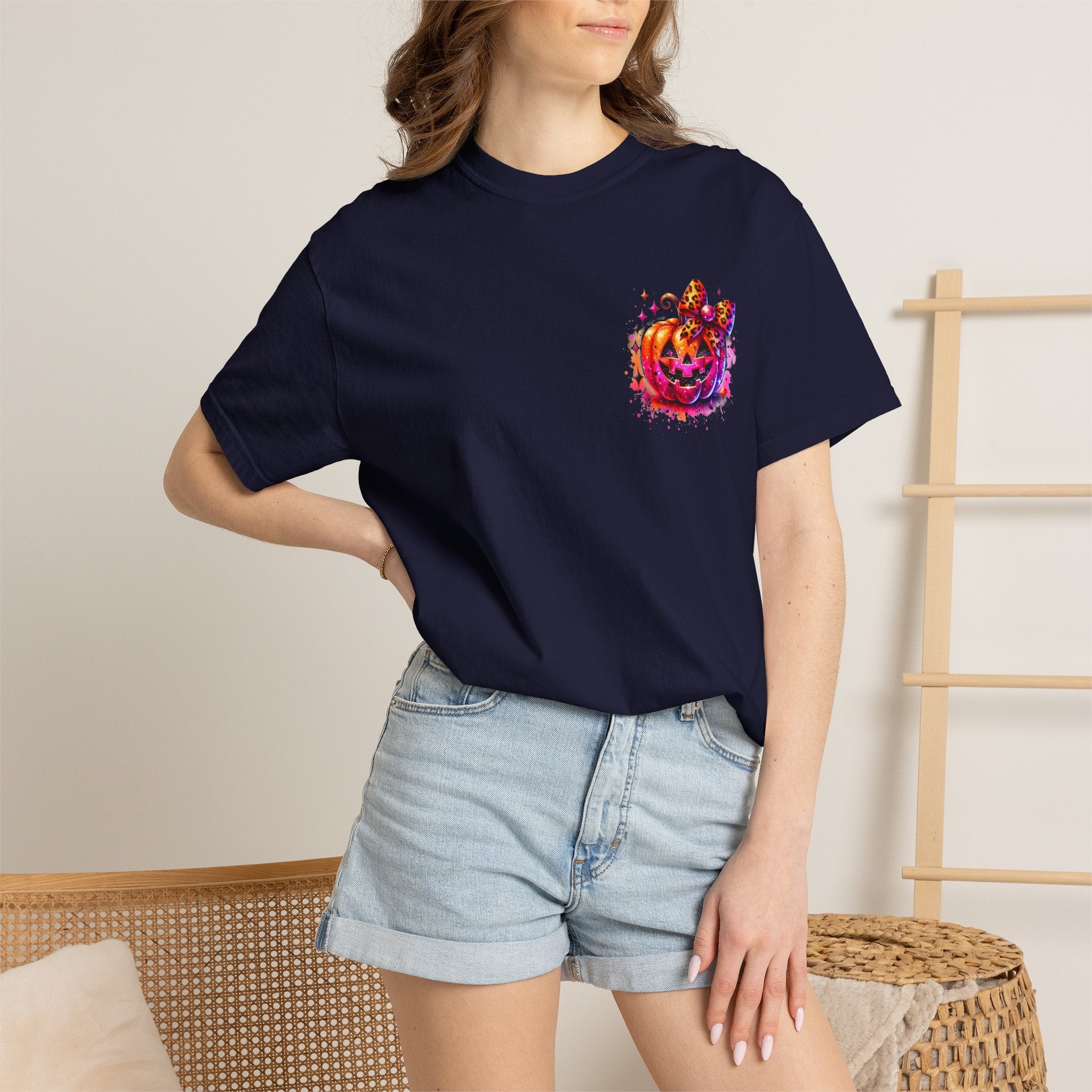 Halloween Pumpkin T Shirt Spooky Season Graphic Tee