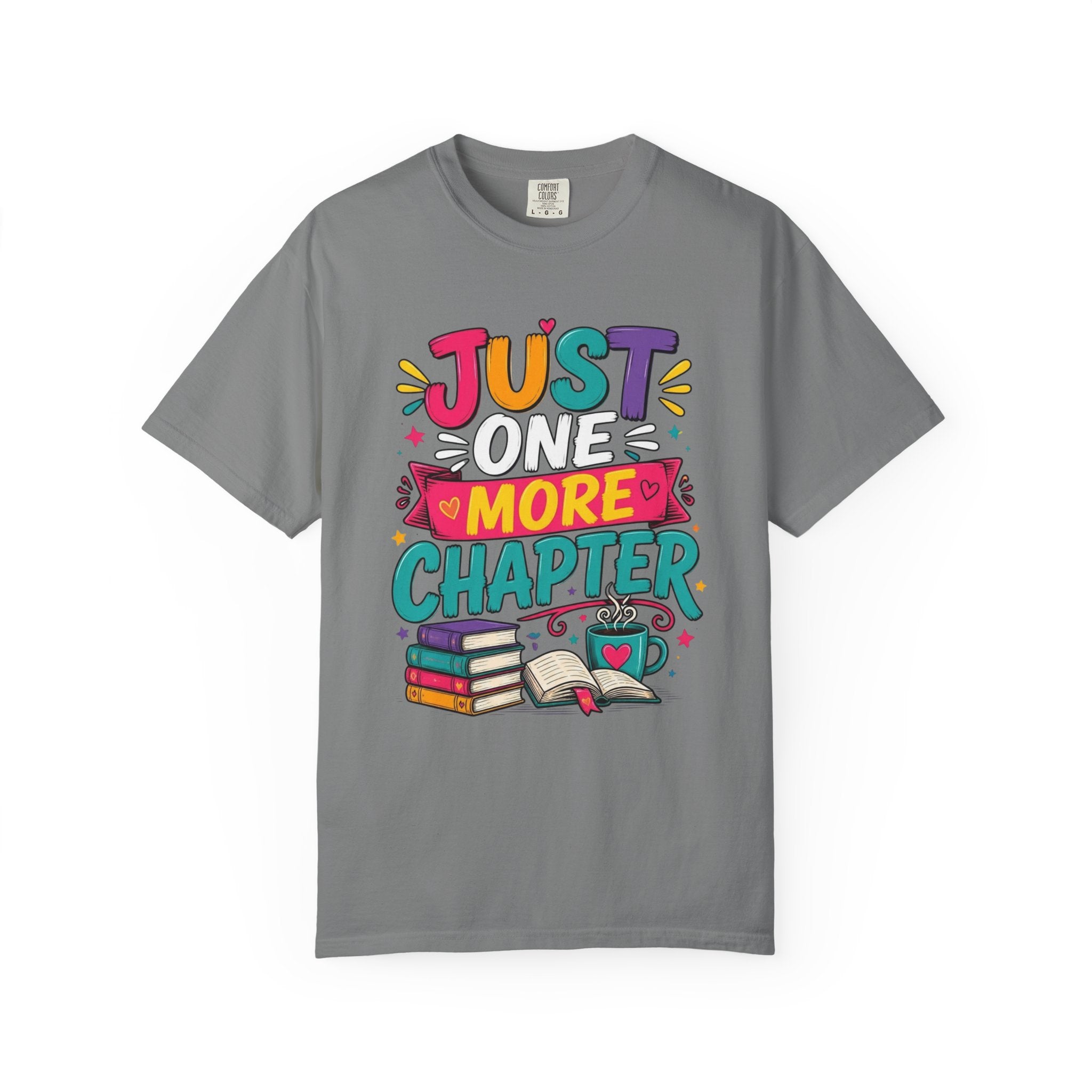 T-Shirt  Just One More Chapter Book Lover Graphic Tee
