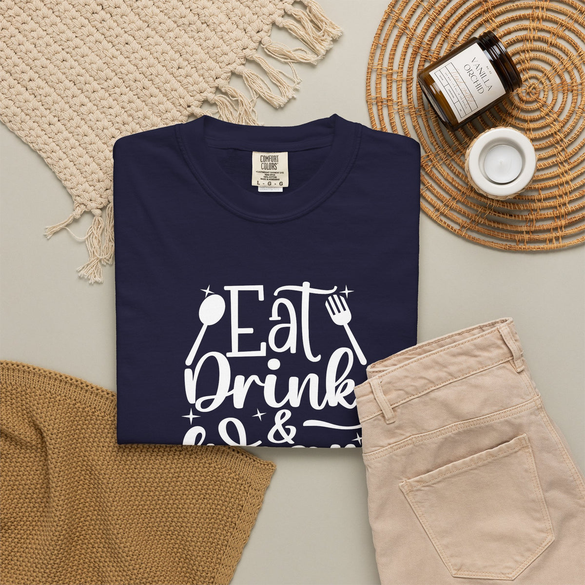 Eat Drink and Wear Stretchy Pants Tee Shirt
