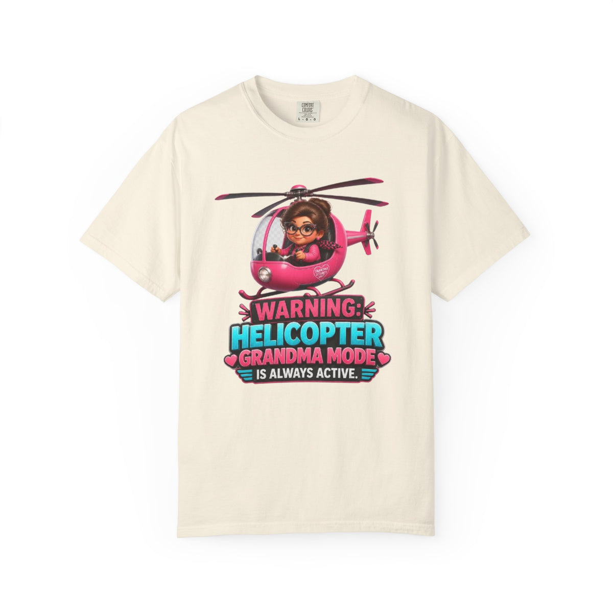Helicopter Grandma T Shirt Warning Helicopter Grandma Mode Is Always Active