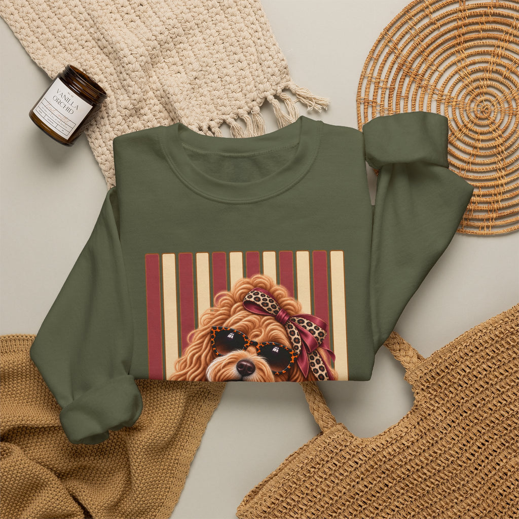 Labradoodle Sweatshirt, Trendy Dog Mom Gift, Sassy Doodle Lover Shirt, Cute Dog Sweatshirt, Artsy Boutique Pet Lover Gift