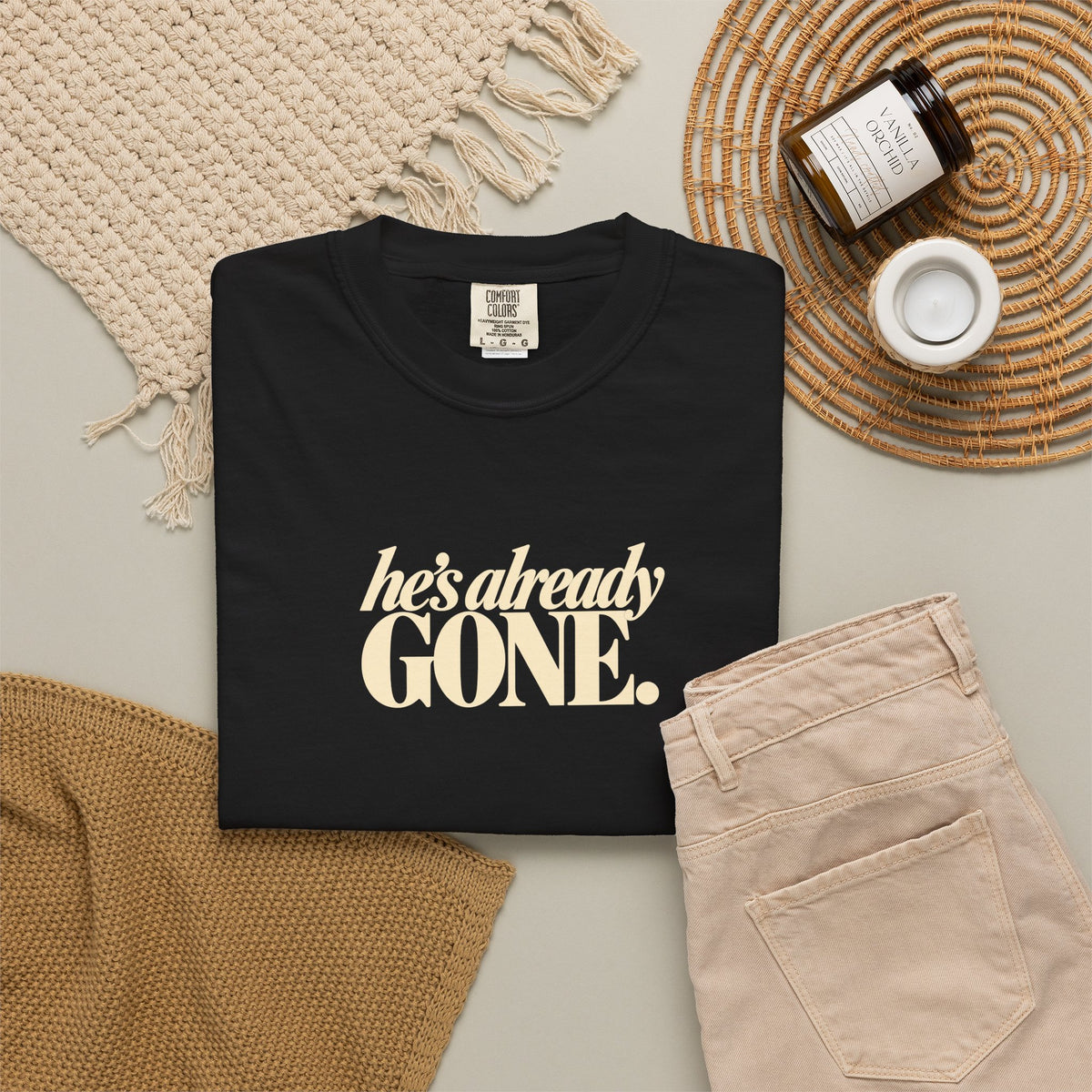 Funny Thanksgiving Couple Shirts, She Said Dont Wander Off, Hes Already Gone, Matching Couples Shirts, His and Hers Fall Tees