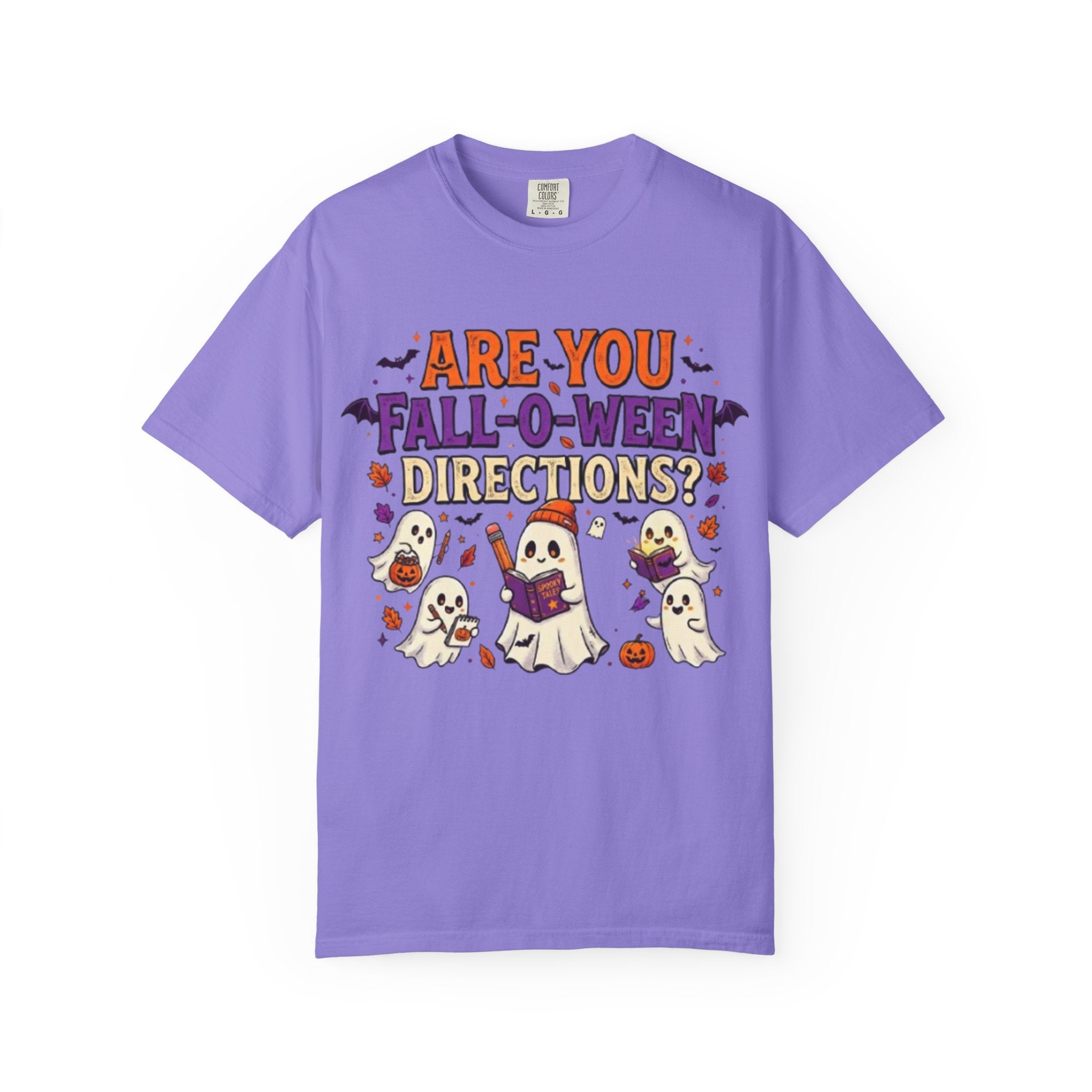 Are You Fall-O-Ween Directions? Halloween Ghosts Graphic T-Shirt