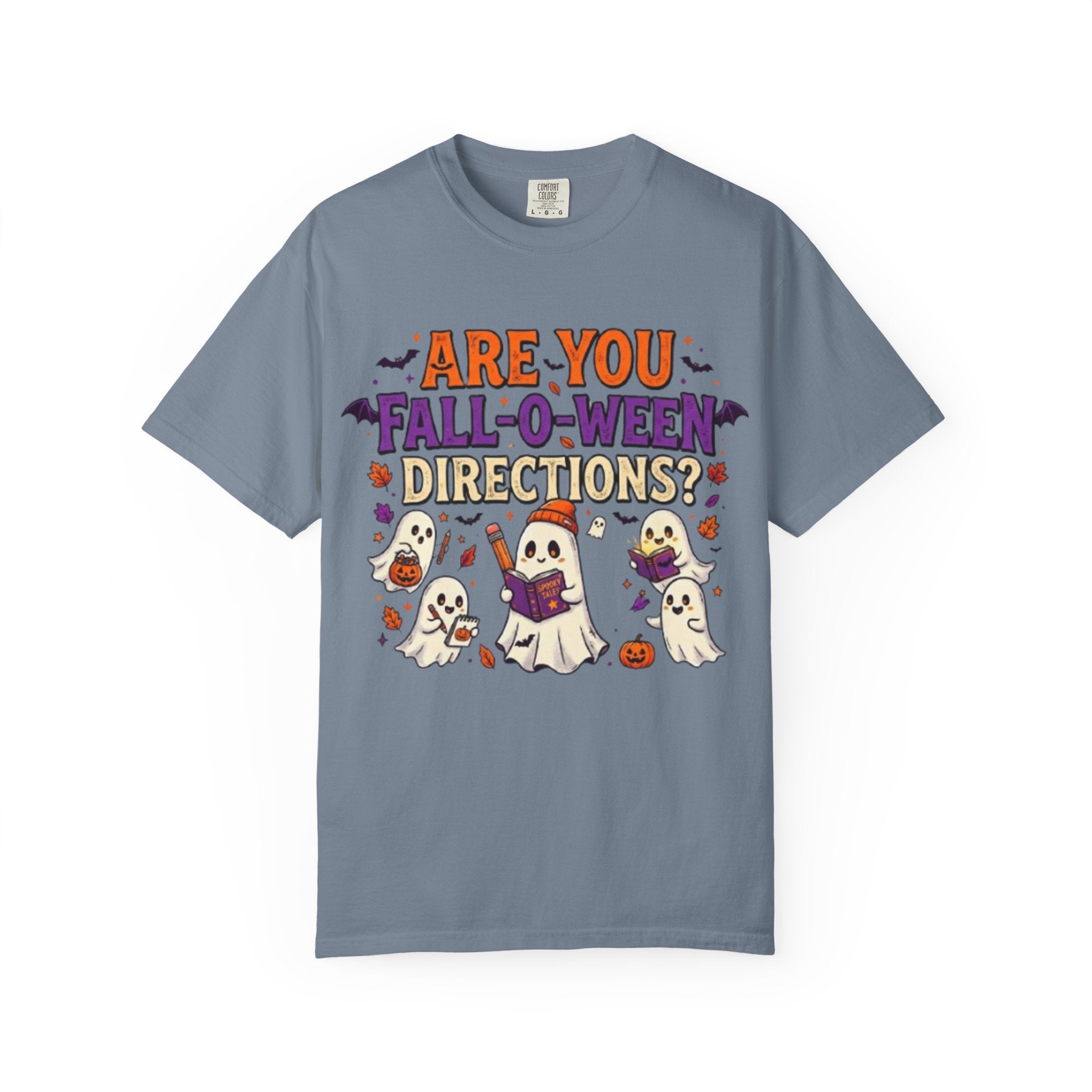 Are You Fall-O-Ween Directions? Halloween Ghosts Graphic T-Shirt