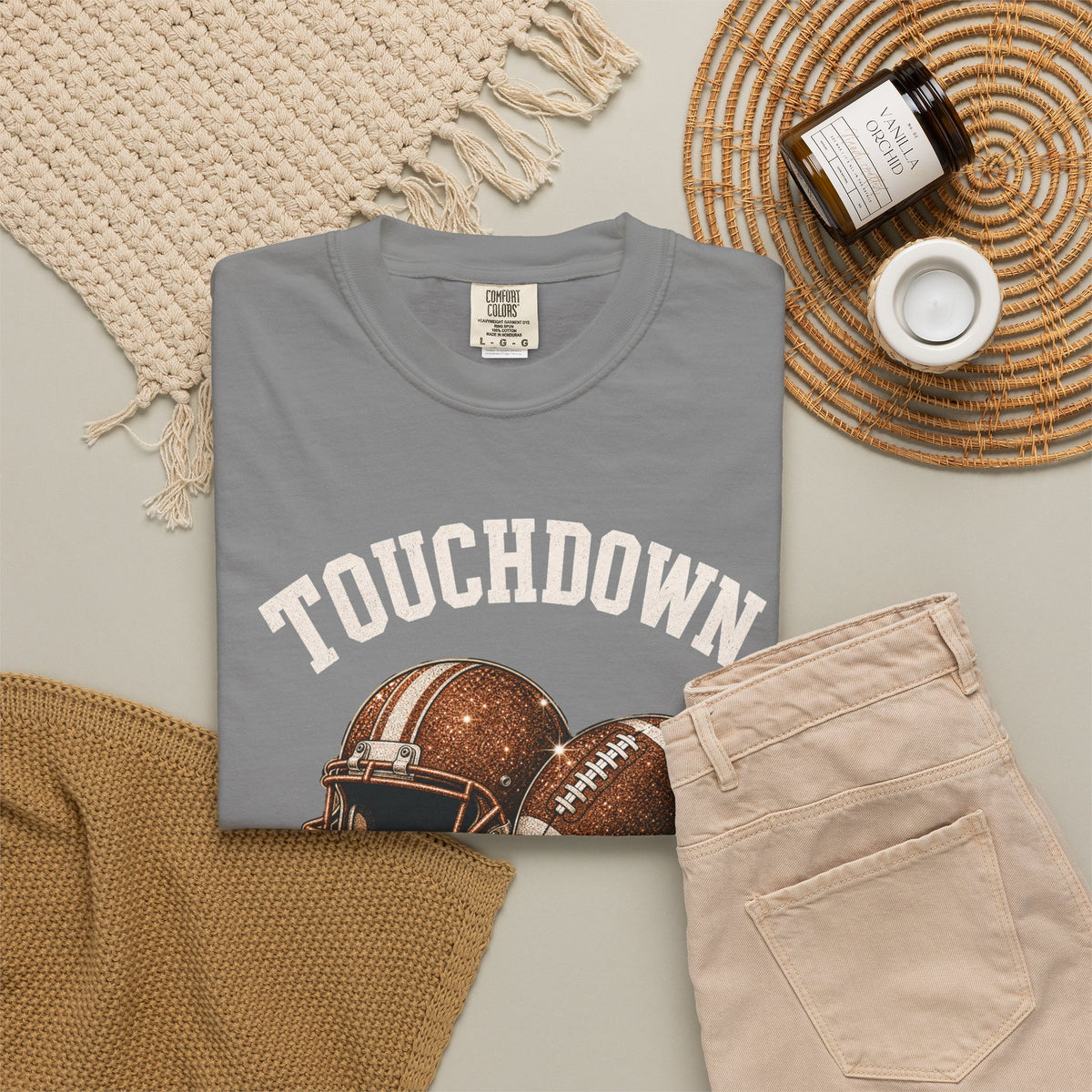 Touchdown Season Football T-Shirt