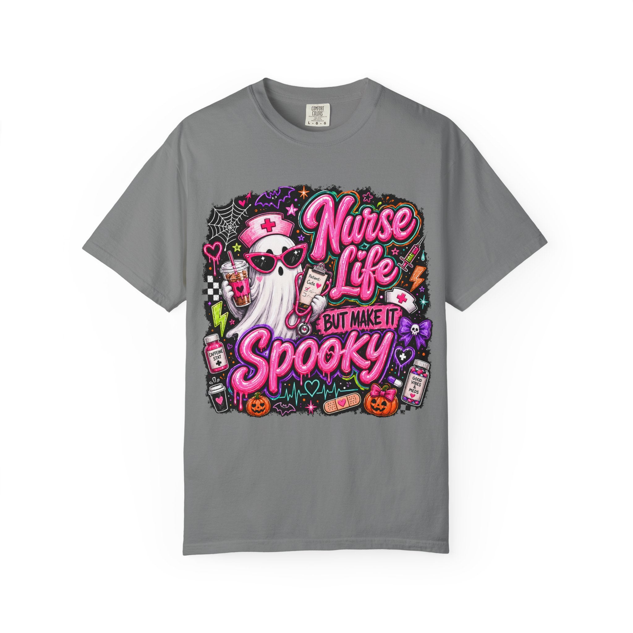 Nurse Life But Make It Spooky Halloween T-Shirt