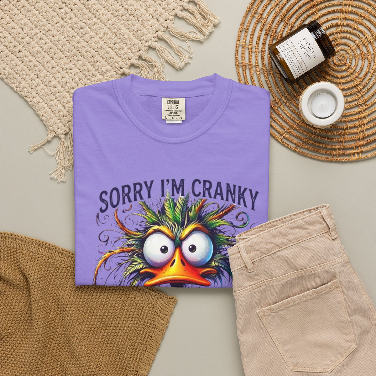 Funny Sorry Im Cranky Going Through My Terrible Sixties T Shirt