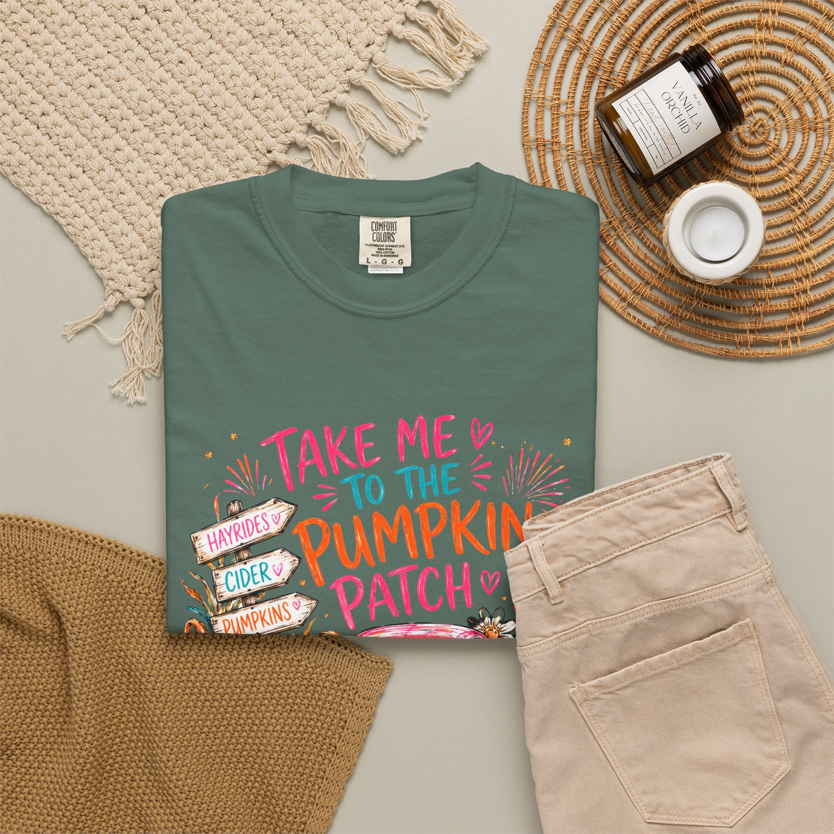 Pumpkin Patch Truck T Shirt Take Me to the Pumpkin Patch Fall Tee