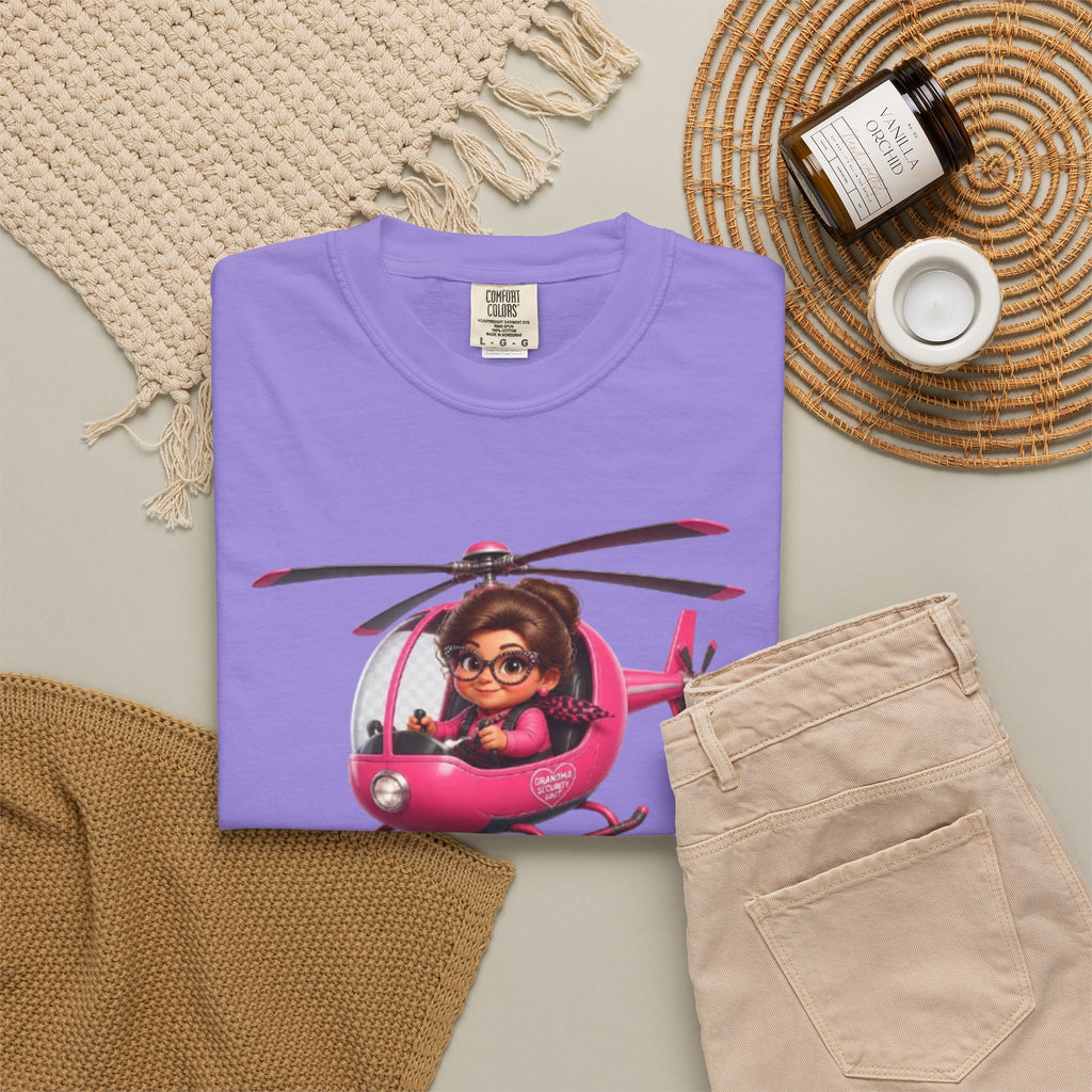 Helicopter Grandma T Shirt Warning Helicopter Grandma Mode Is Always Active