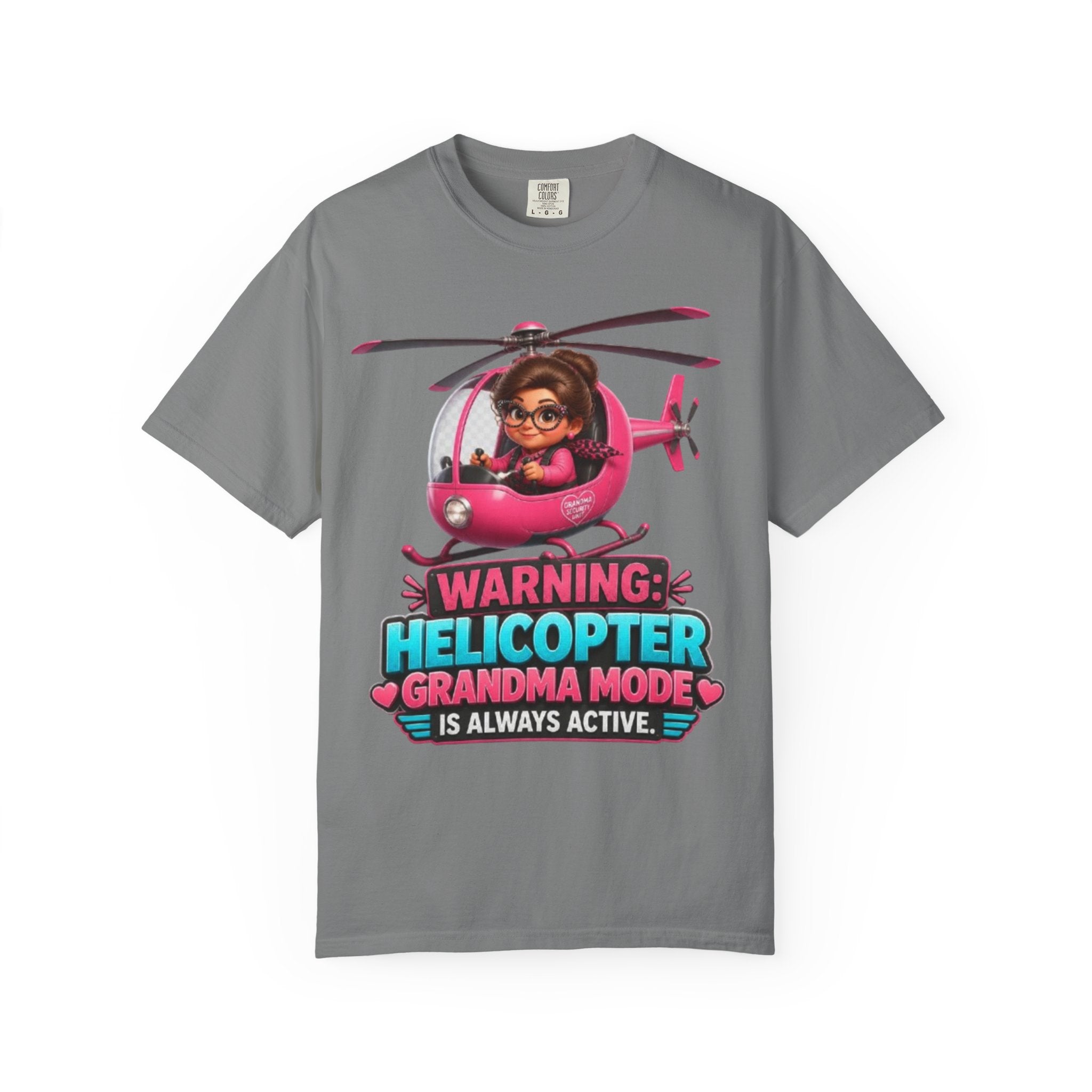 Helicopter Grandma T Shirt Warning Helicopter Grandma Mode Is Always Active