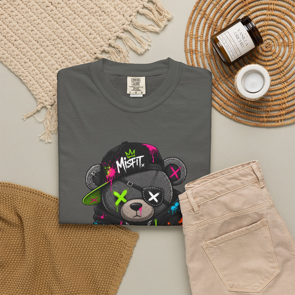 Rebel Graffiti Bear T Shirt