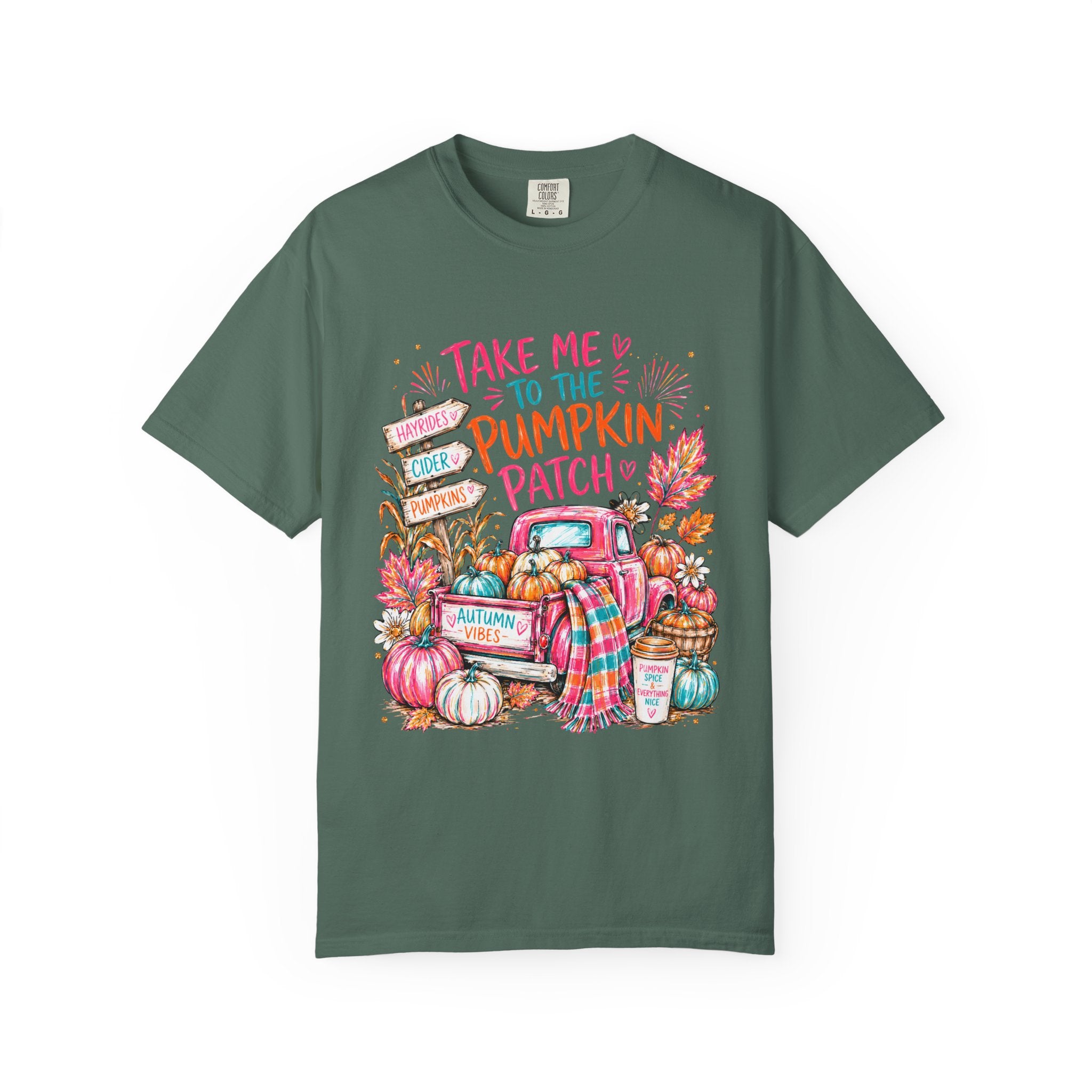 Pumpkin Patch Truck T Shirt Take Me to the Pumpkin Patch Fall Tee