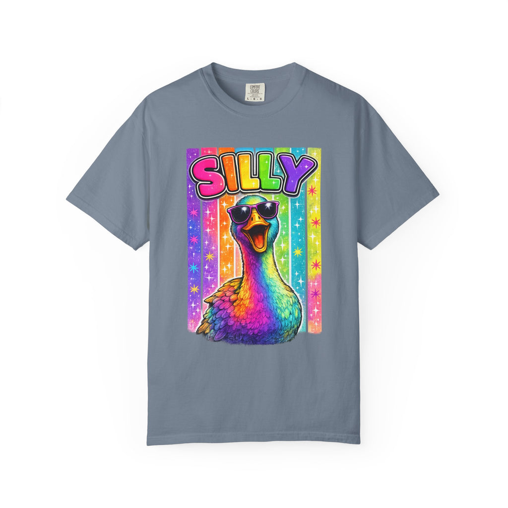 Silly Rainbow Goose T Shirt