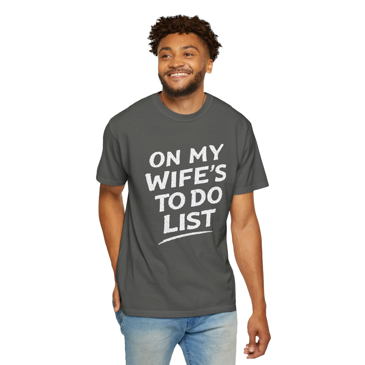 On My Wifes To Do List Tee Shirt