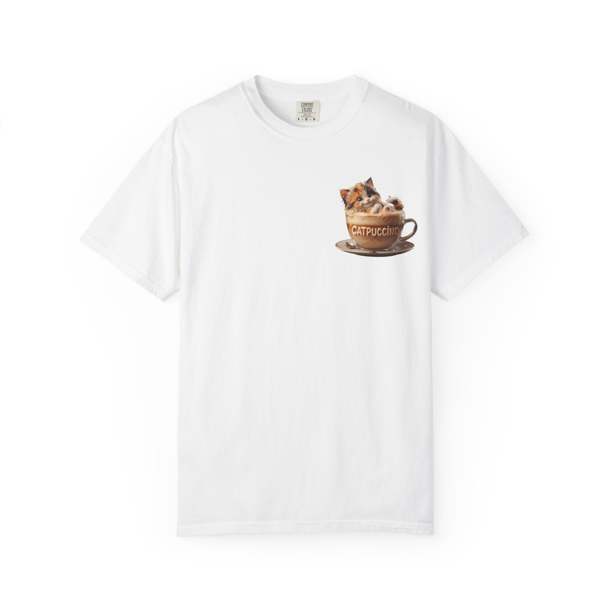Cat in Cappuccino Cup T Shirt