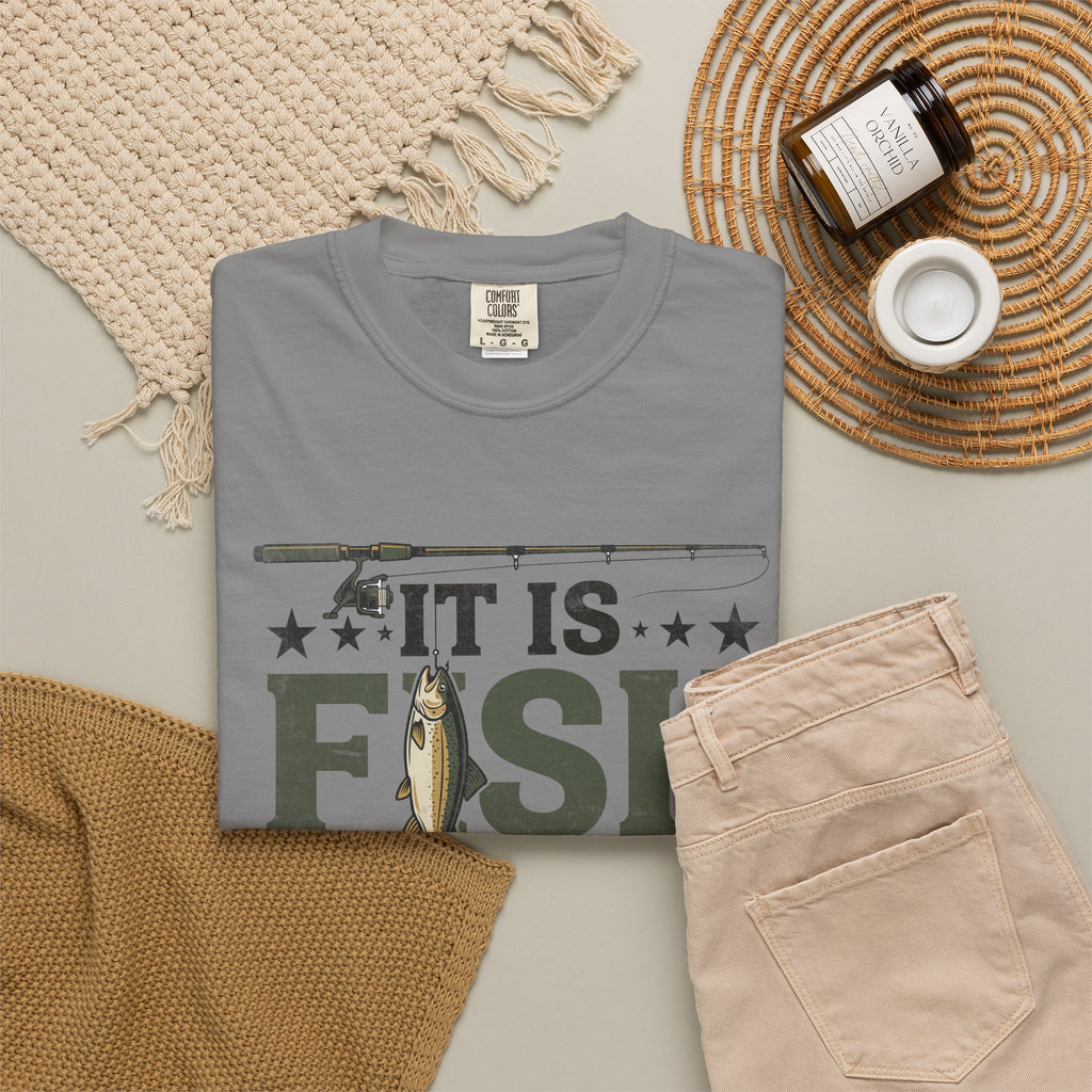 It Is Fish O Clock T Shirt Fishing Graphic Tee