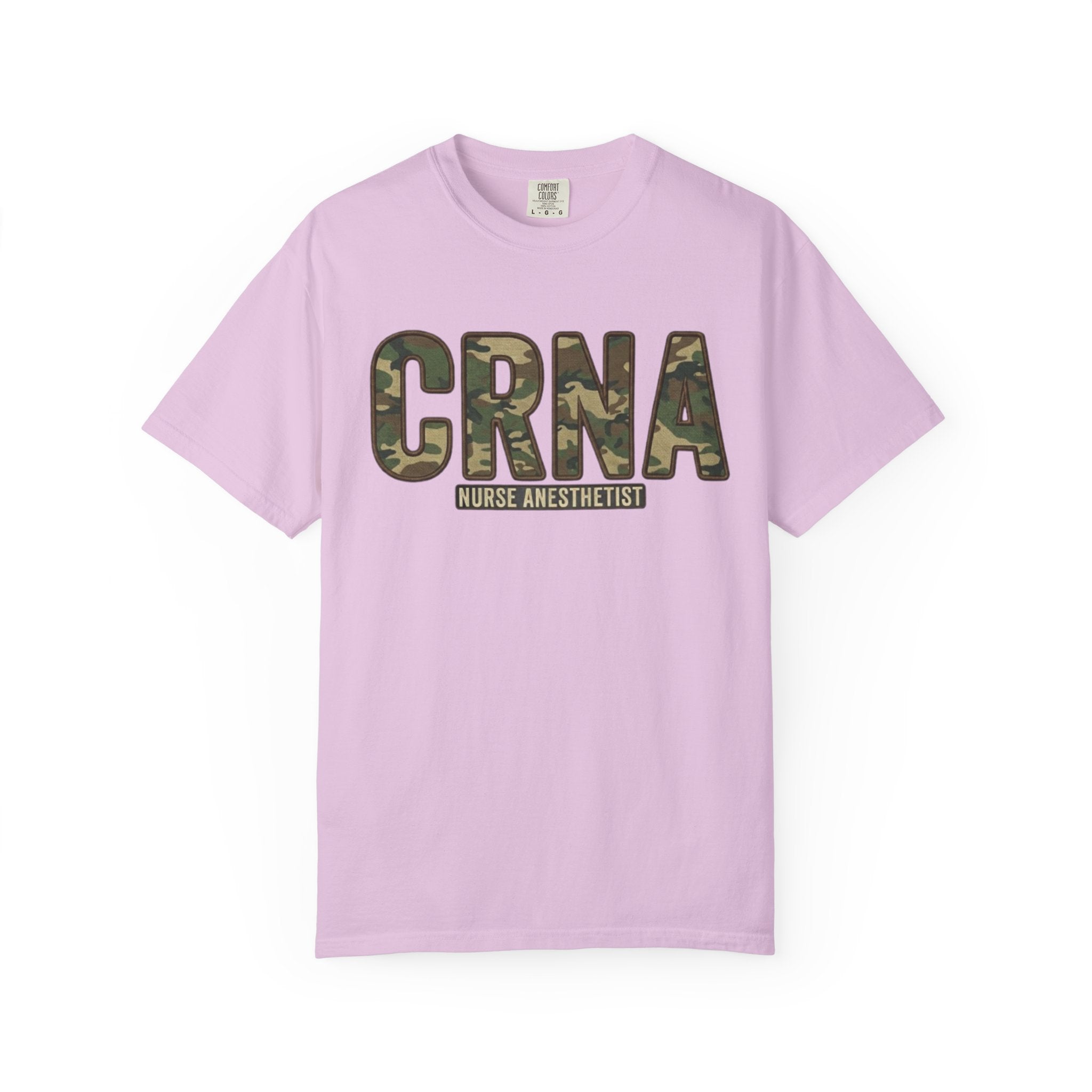 CRNA Camo T-Shirt — Nurse Anesthetist Military Style