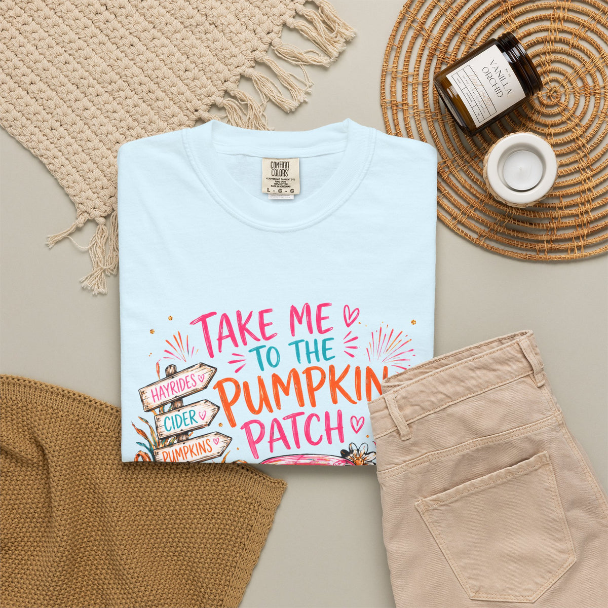 Pumpkin Patch Truck T Shirt Take Me to the Pumpkin Patch Fall Tee