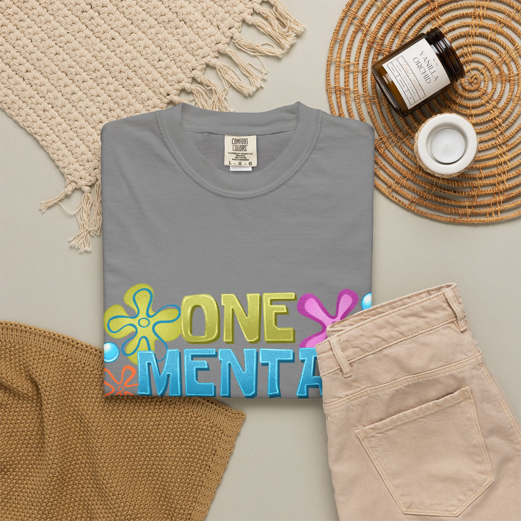 T Shirt One Mental Breakdown Later Colorful Retro Graphic Tee