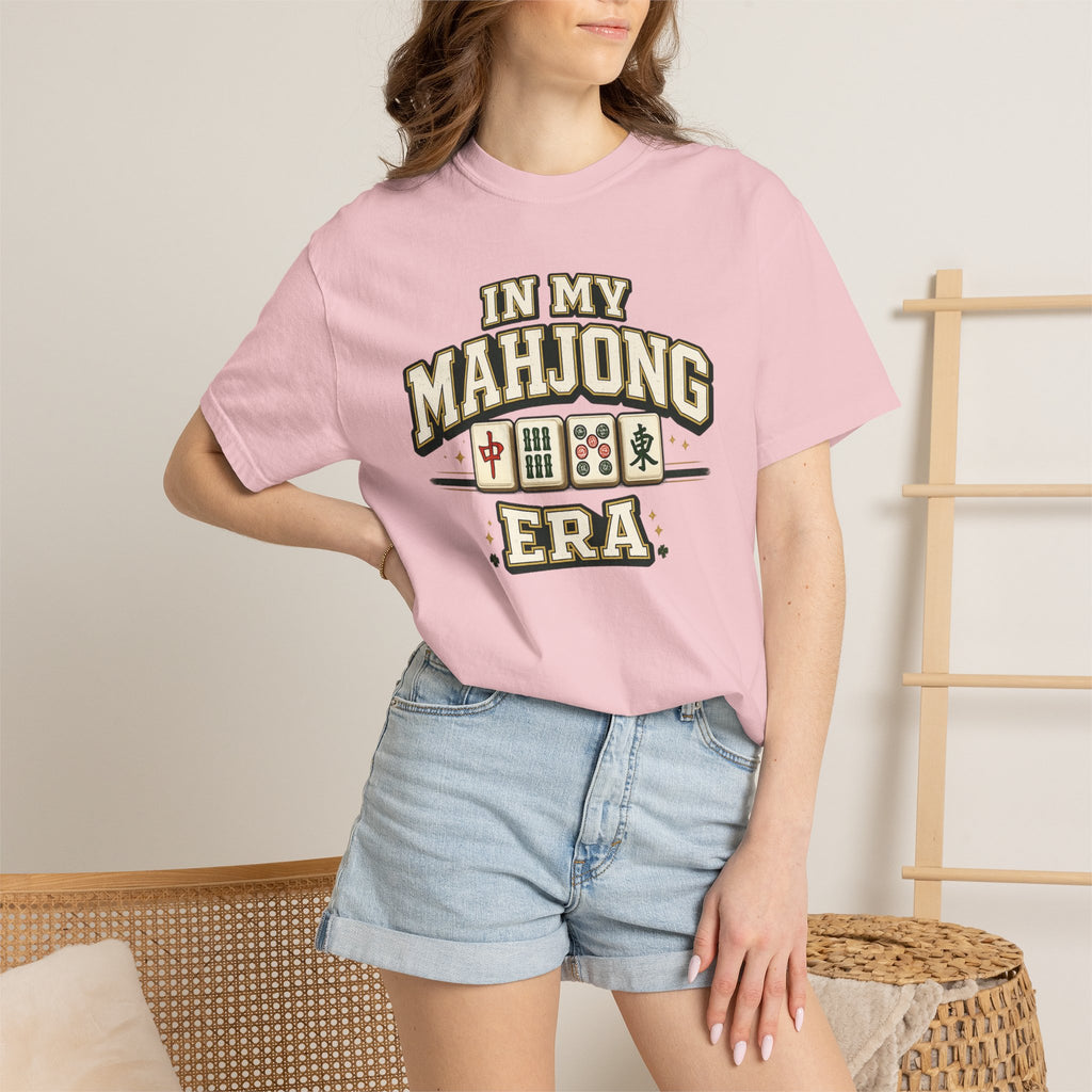 Mahjong T Shirt In My Mahjong Era Graphic Tee for Players and Fans