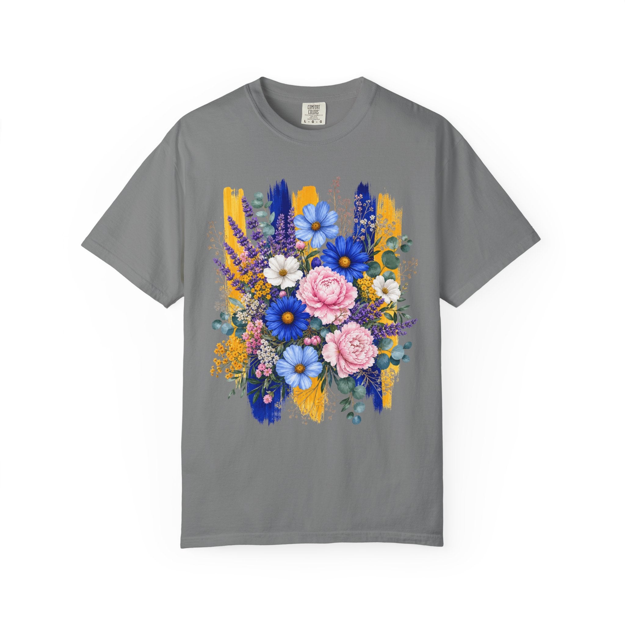 Floral Brushstroke Bouquet T Shirt