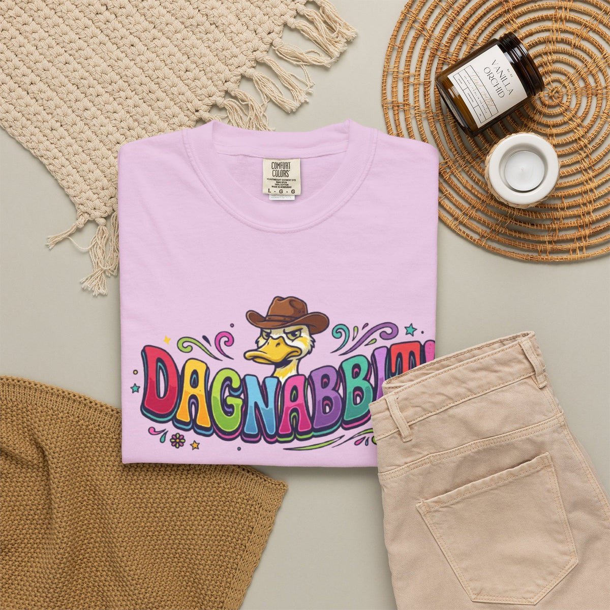 Dagnabbit  Western Duck Graphic T-Shirt