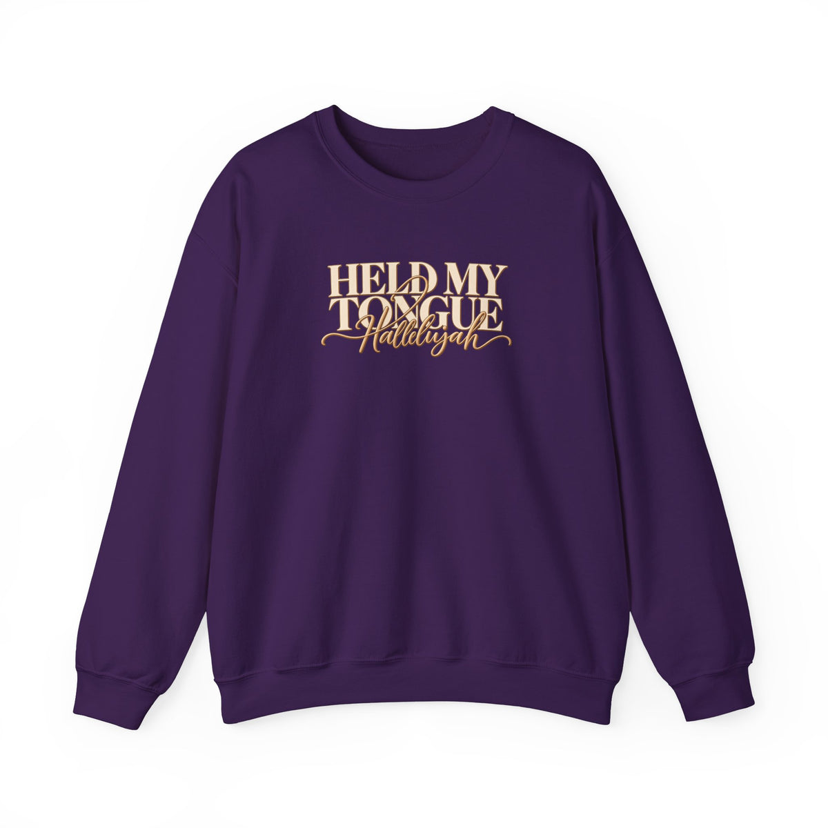 Held My Tongue Hallelujah Sweatshirt, Funny Christian Shirt, Faith Based Sweatshirt, Southern Humor Gift, Christian Women Gift