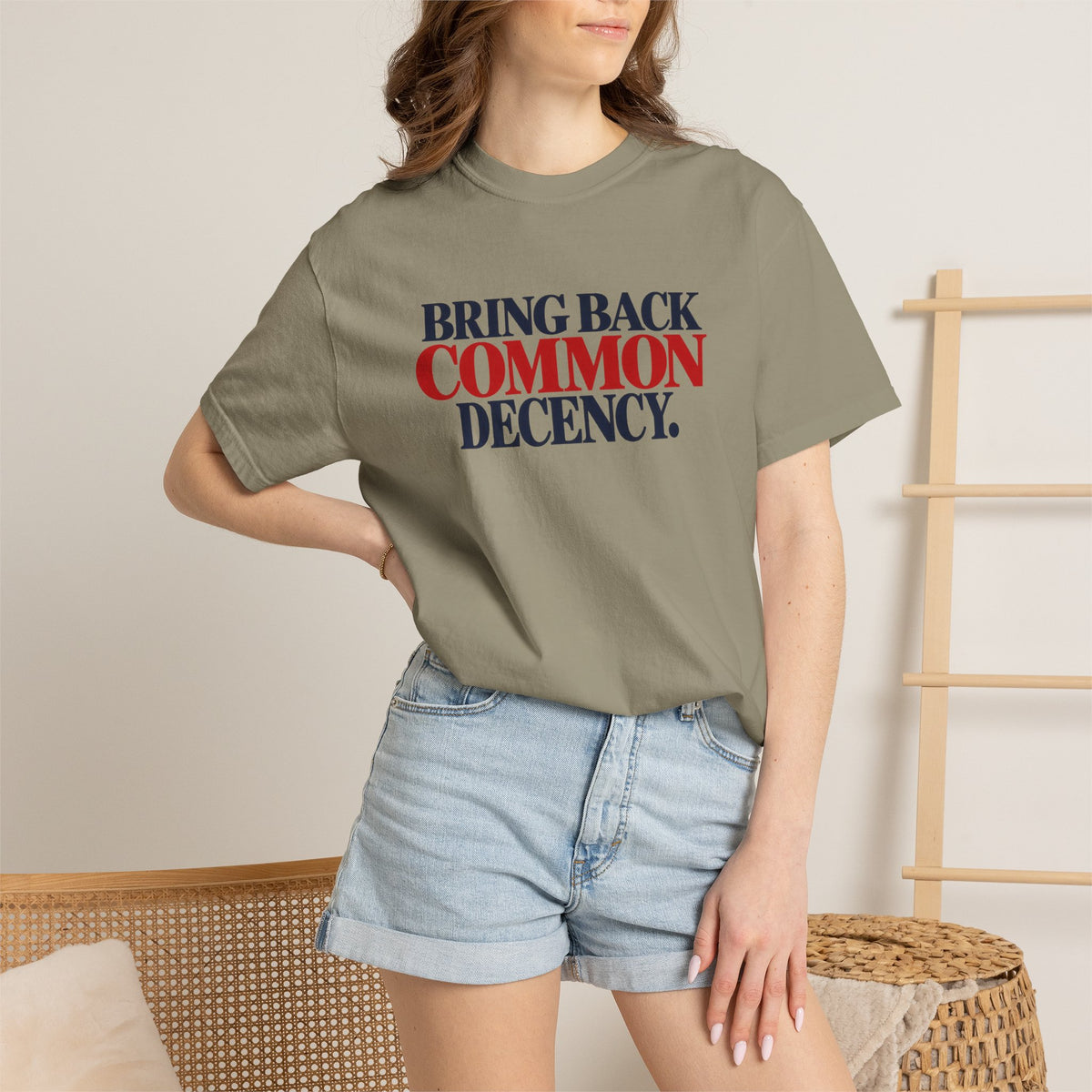 Bring Back Common Decency Shirt, Kindness Matters T-Shirt, Comfort Colors Patriotic Tee, Unity Shirt, Positive Message Graphic Tee