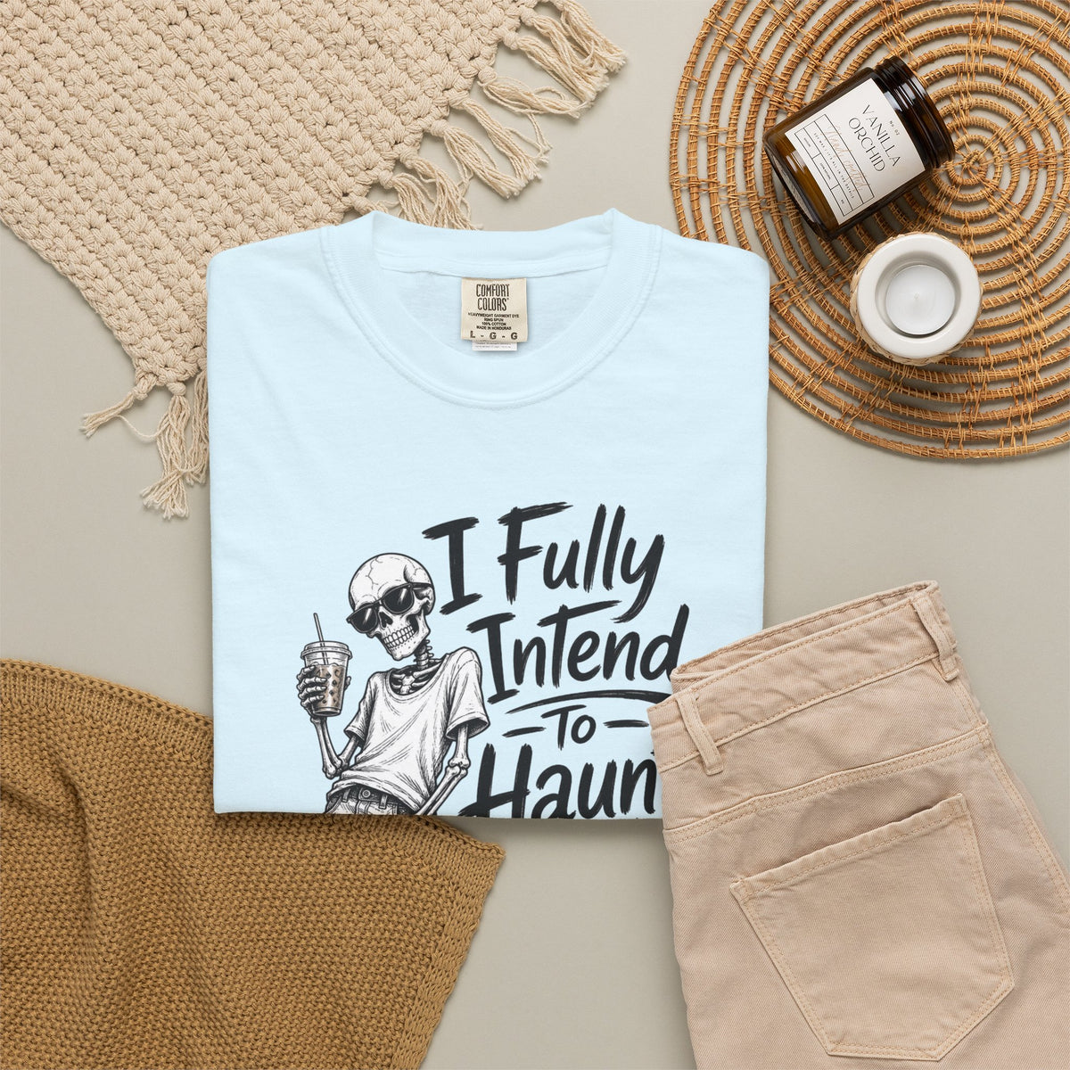 Funny Halloween T Shirt I Fully Intend to Haunt People When I Die I Have a List