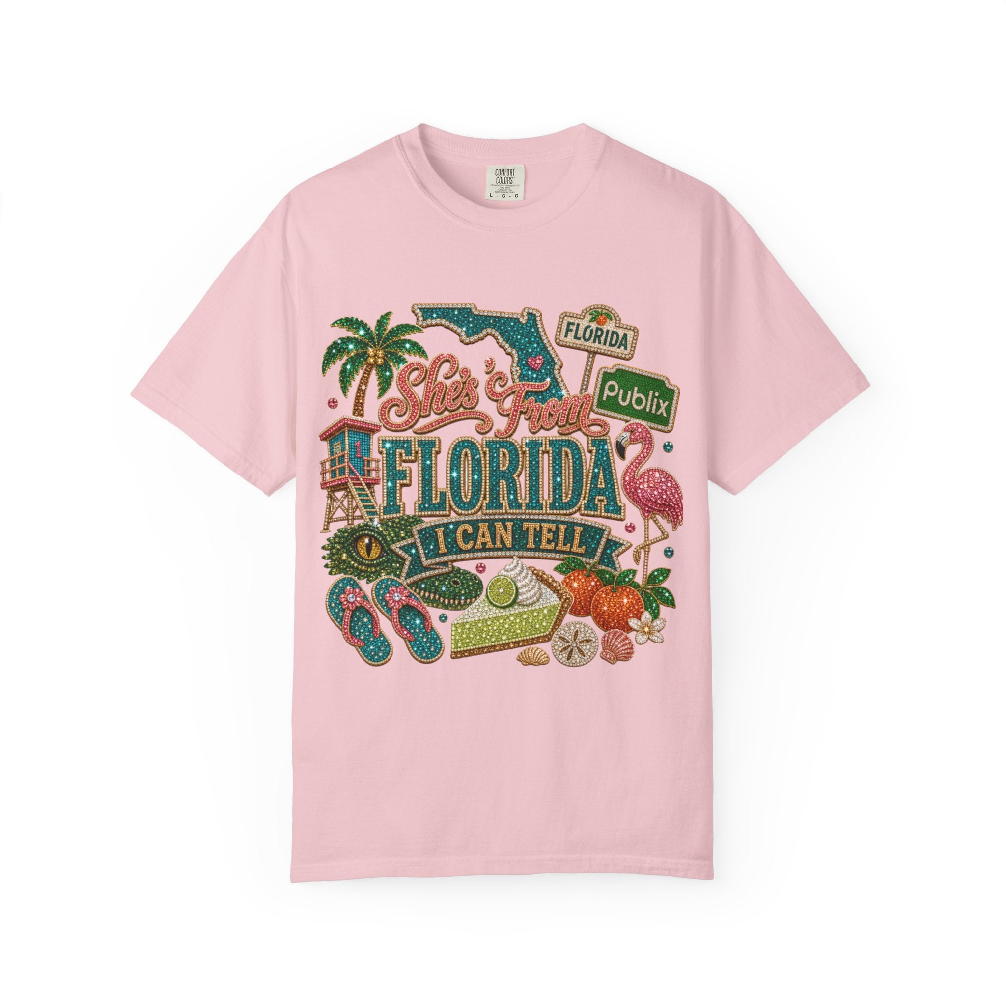 Florida Icons T Shirt  I Can Tell Vintage Sunshine Tee