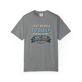RN Anesthetist Tee Shirt I Put People To Sleep For A Living Nurse Anesthesia Tee