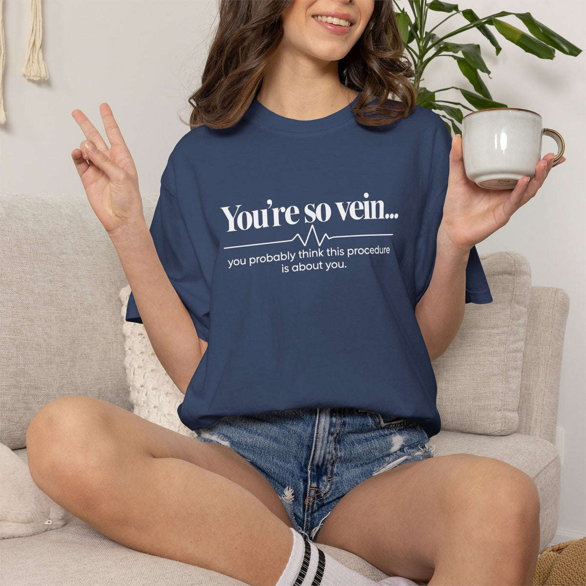 You're So Vein Shirt, Funny Nurse Shirt, Phlebotomist Gift, IV Nurse Tee, Medical Humor Shirt, Healthcare Worker Gift, Nurse Appreciation
