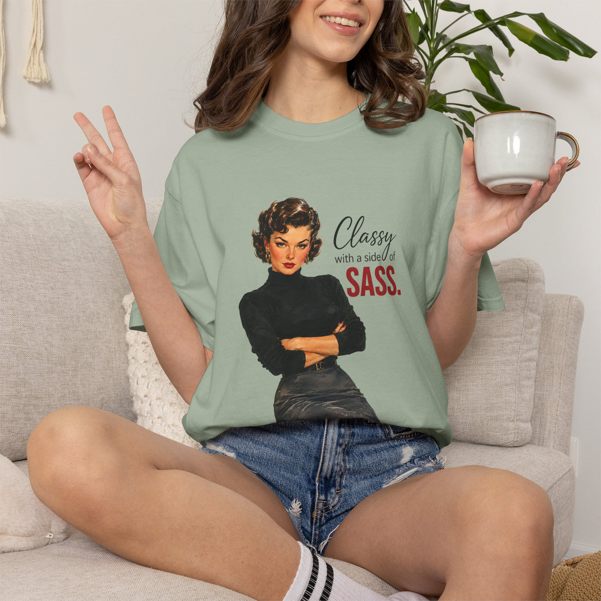Classy With a Side of Sass T Shirt