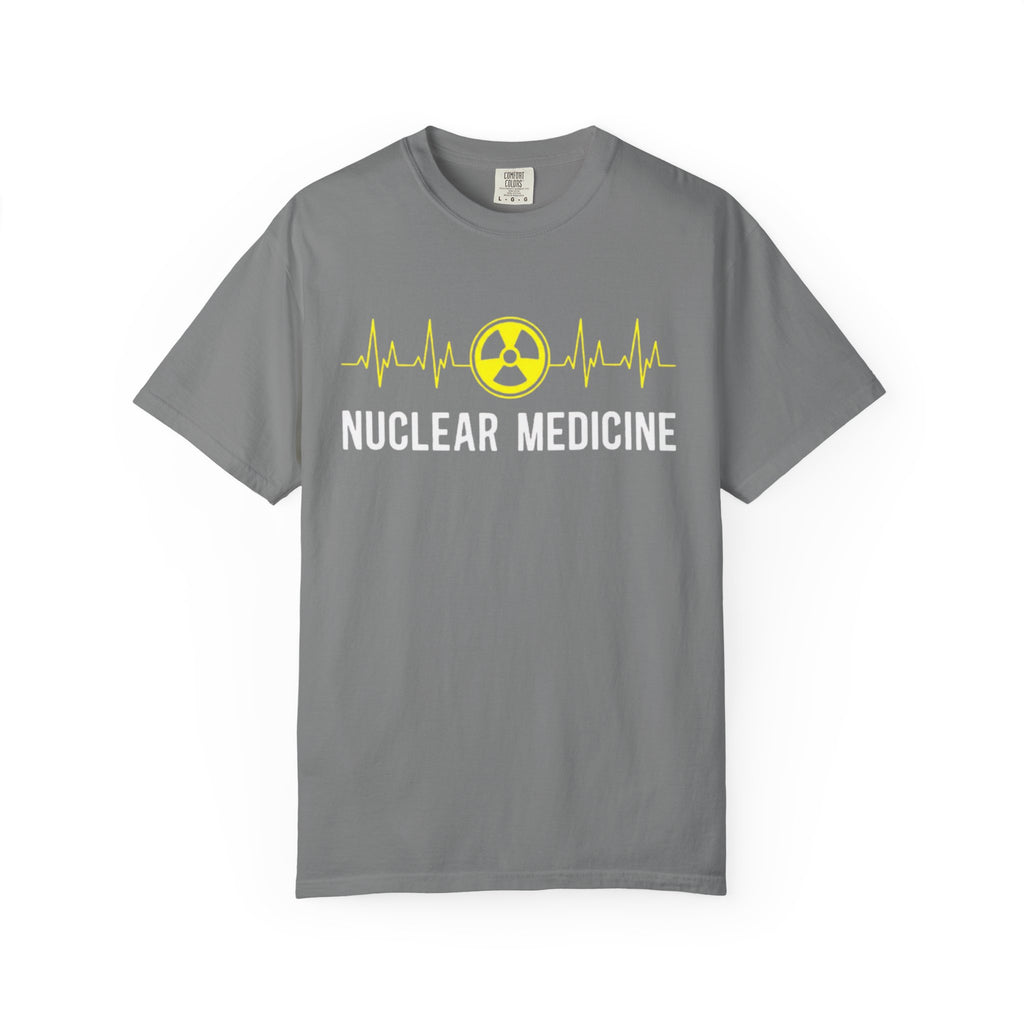 Nuclear Medicine T-Shirt  Radiology Tech ECG Logo Tee