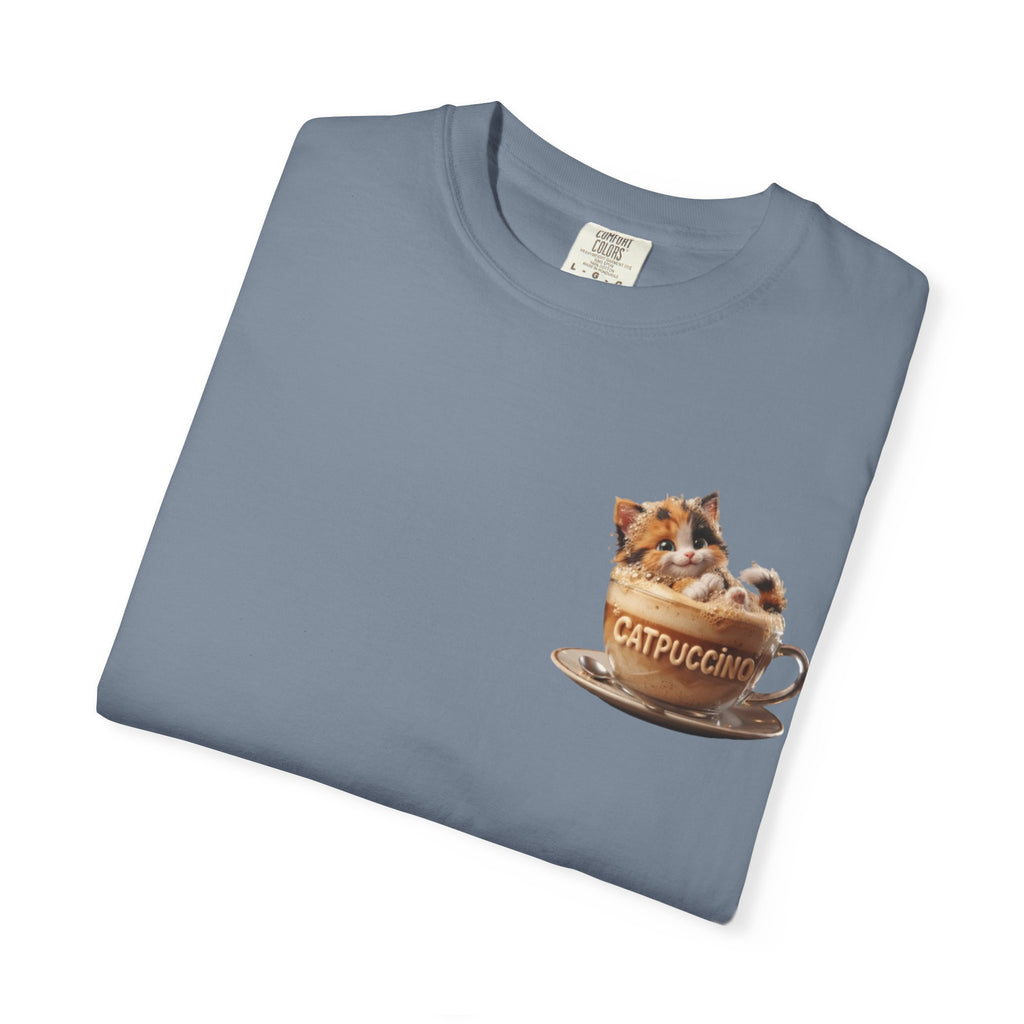 Cat in Cappuccino Cup T Shirt