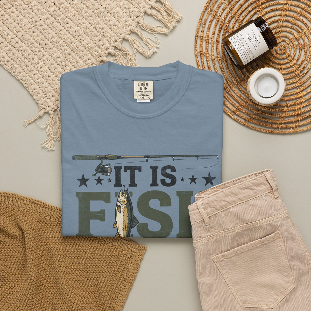 It Is Fish O Clock T Shirt Fishing Graphic Tee
